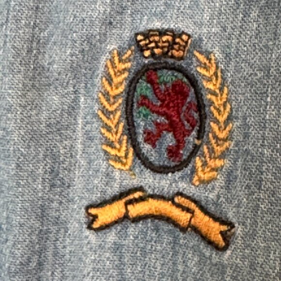 Tommy Hilfiger XL Denim Crest Shirt Vintage Y2K Style Bundle to save 20% - Picture 5 of 7